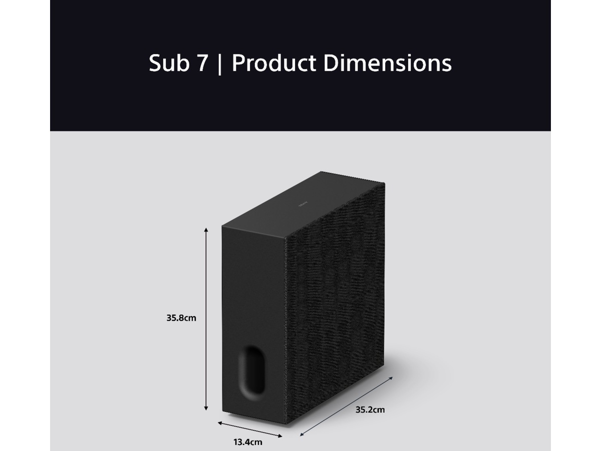 Sony BRAVIA Theater Sub 7 trådlös subwoofer Subwoofer