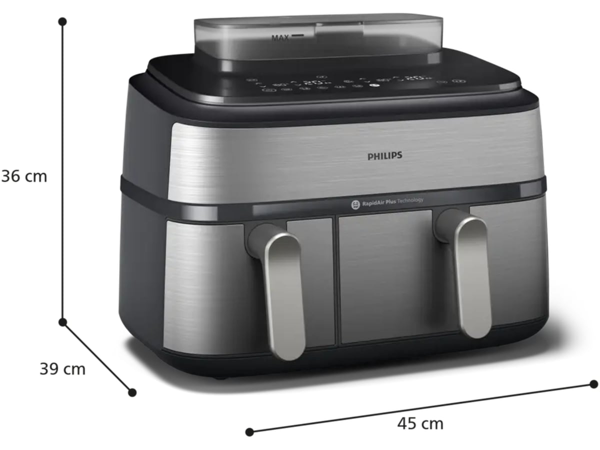 Philips Airfryer 5000 Series Dual Basket Airfryer