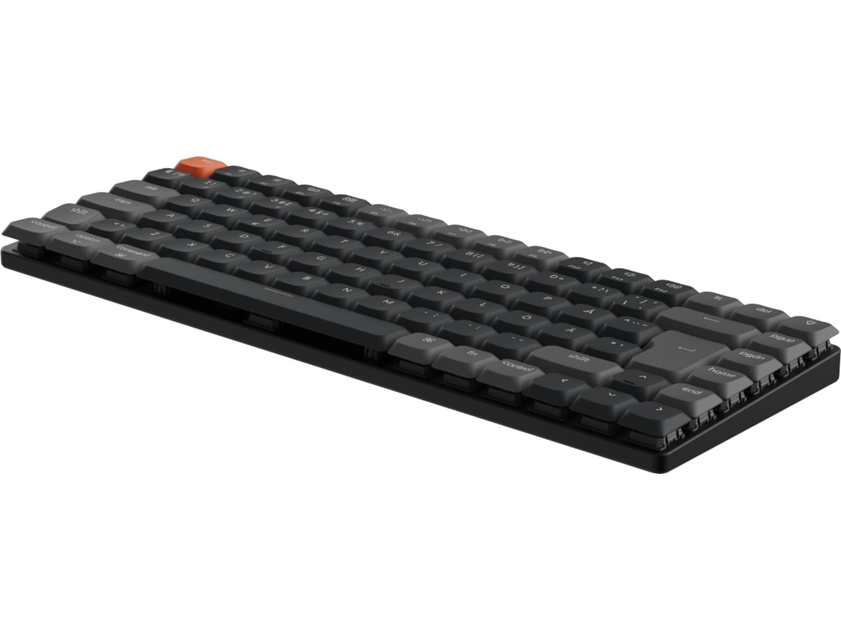 Keychron K3 V3 RGB Aluminium Hot Swap QMK Low Profile 2.0 Red trådlös tangentbord Gamingtangentbord