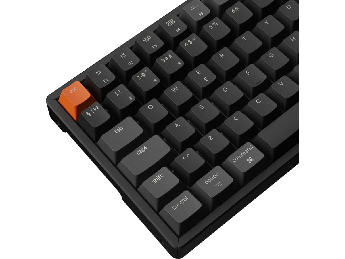 Keychron K4 V3 RGB Aluminium QMK Keychron Super Brown trådlös tangentbord Gamingtangentbord
