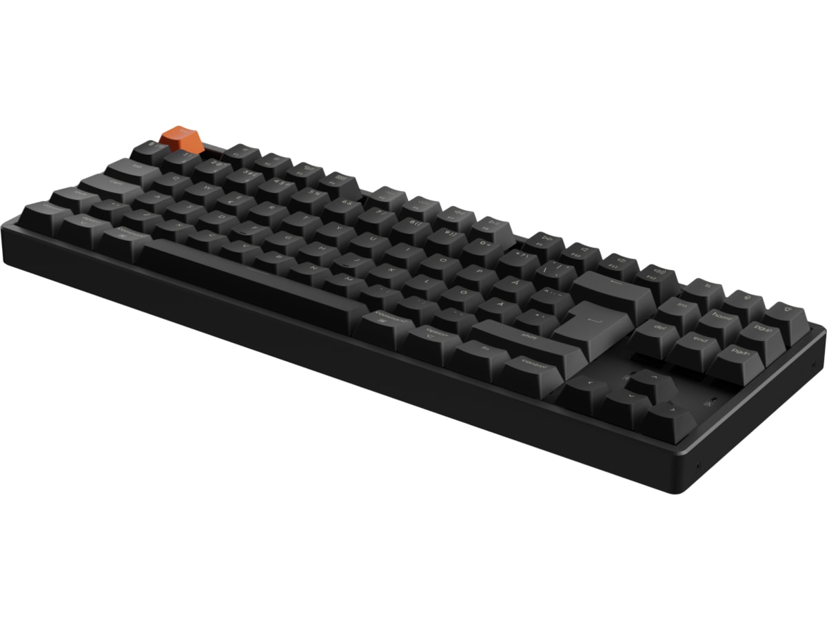 Keychron K8 V2 RGB Aluminium Hot Swap QMK Super Red trådlös tangentbord Gamingtangentbord