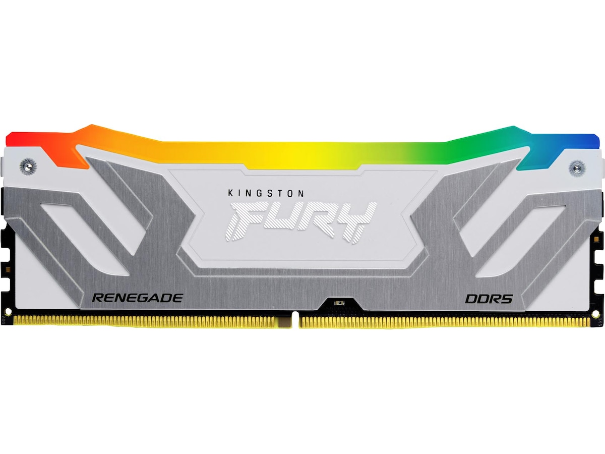 Kingston FURY Renegade DDR5 RGB 8400MHz 24GB (vit) Minne