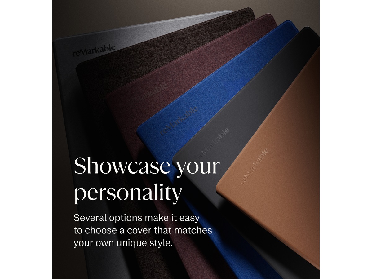 reMarkable Paper Pro Book Folio (burgundy) Tillbehör till digitala anteckningsblock