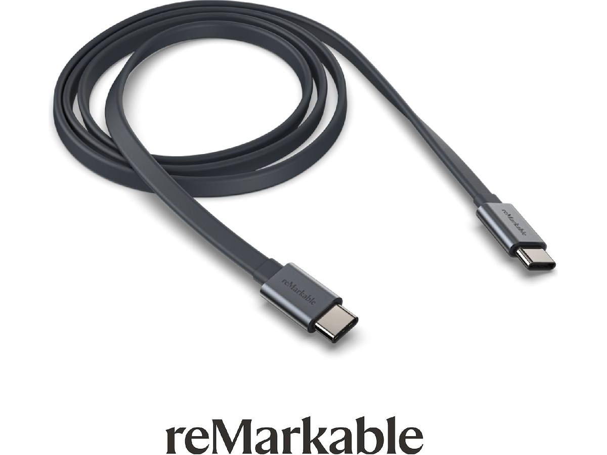 reMarkable 2 USB-C kabel 1m (svart)