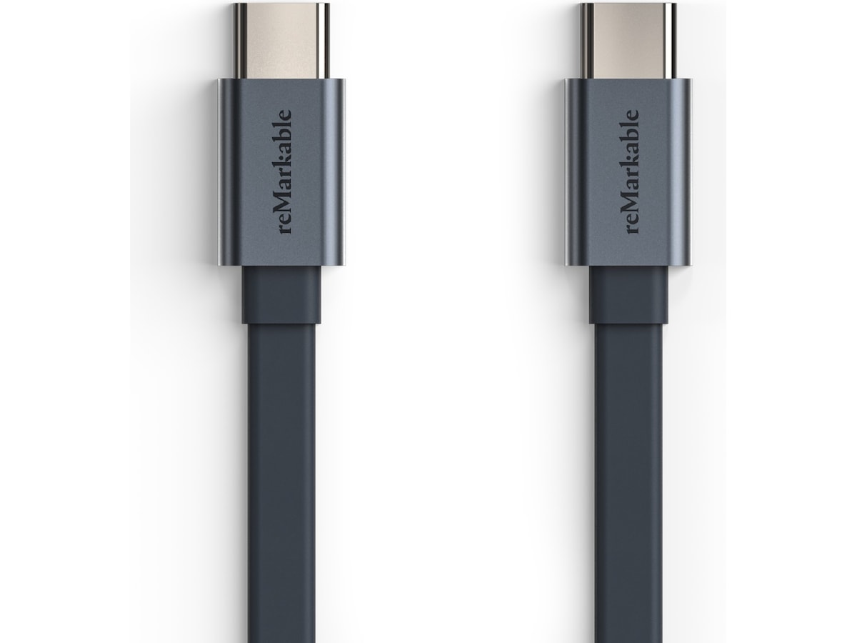 reMarkable 2 USB-C kabel 1m (svart) Tillbehör till digitala anteckningsblock