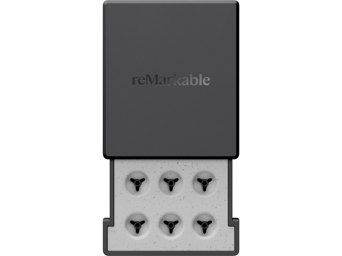 reMarkable Paper Pro Marker spetsar 6-pack (svart) Tillbehör till digitala anteckningsblock