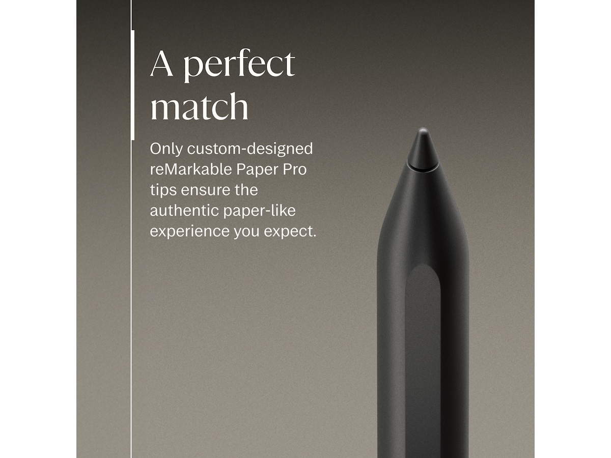 reMarkable Paper Pro Marker spetsar 6-pack (svart) Tillbehör till digitala anteckningsblock