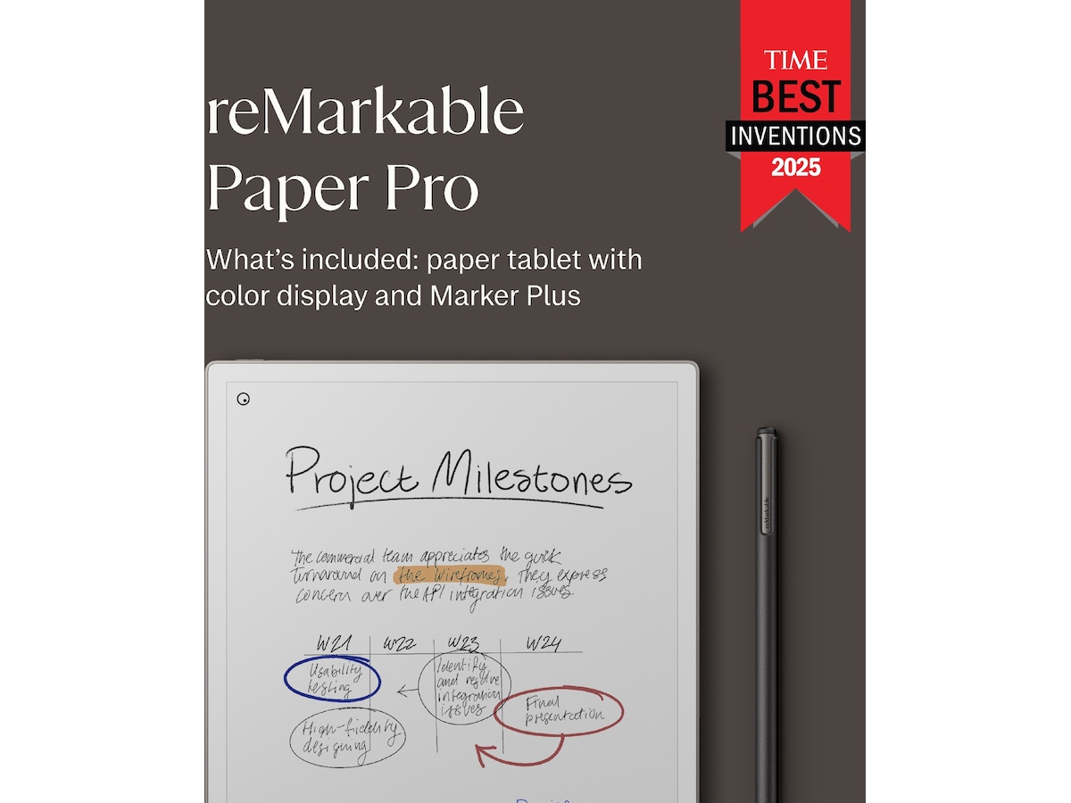 reMarkable Paper Pro 11,8" 64GB inkl. Marker Plus Digitala anteckningsblock