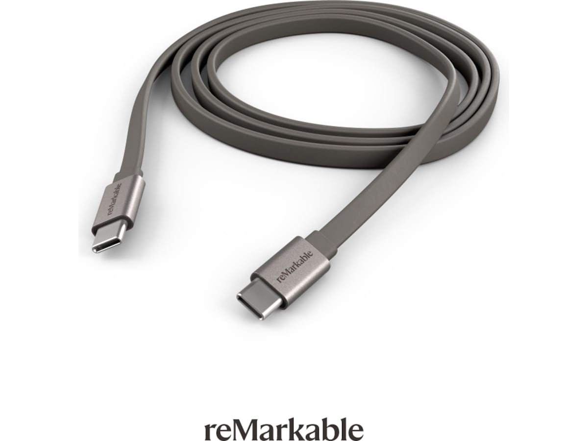 reMarkable Paper Pro USB-C kabel 1m (grå) Tillbehör till digitala anteckningsblock