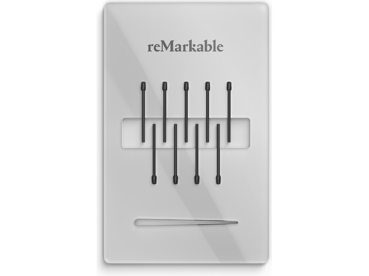 reMarkable 2 Marker spetsar, 9-pack (svart) Tillbehör till digitala anteckningsblock