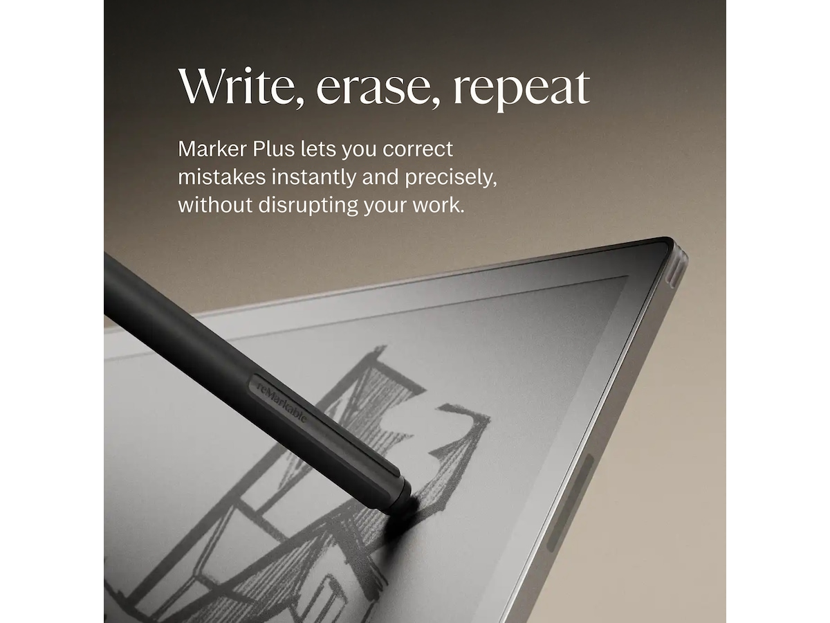 reMarkable Paper Pro Marker Plus (varm svart) Tillbehör till digitala anteckningsblock