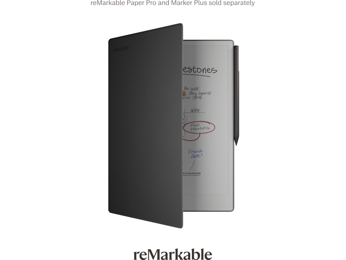 reMarkable Paper Pro Book Folio (svart) Tillbehör till digitala anteckningsblock