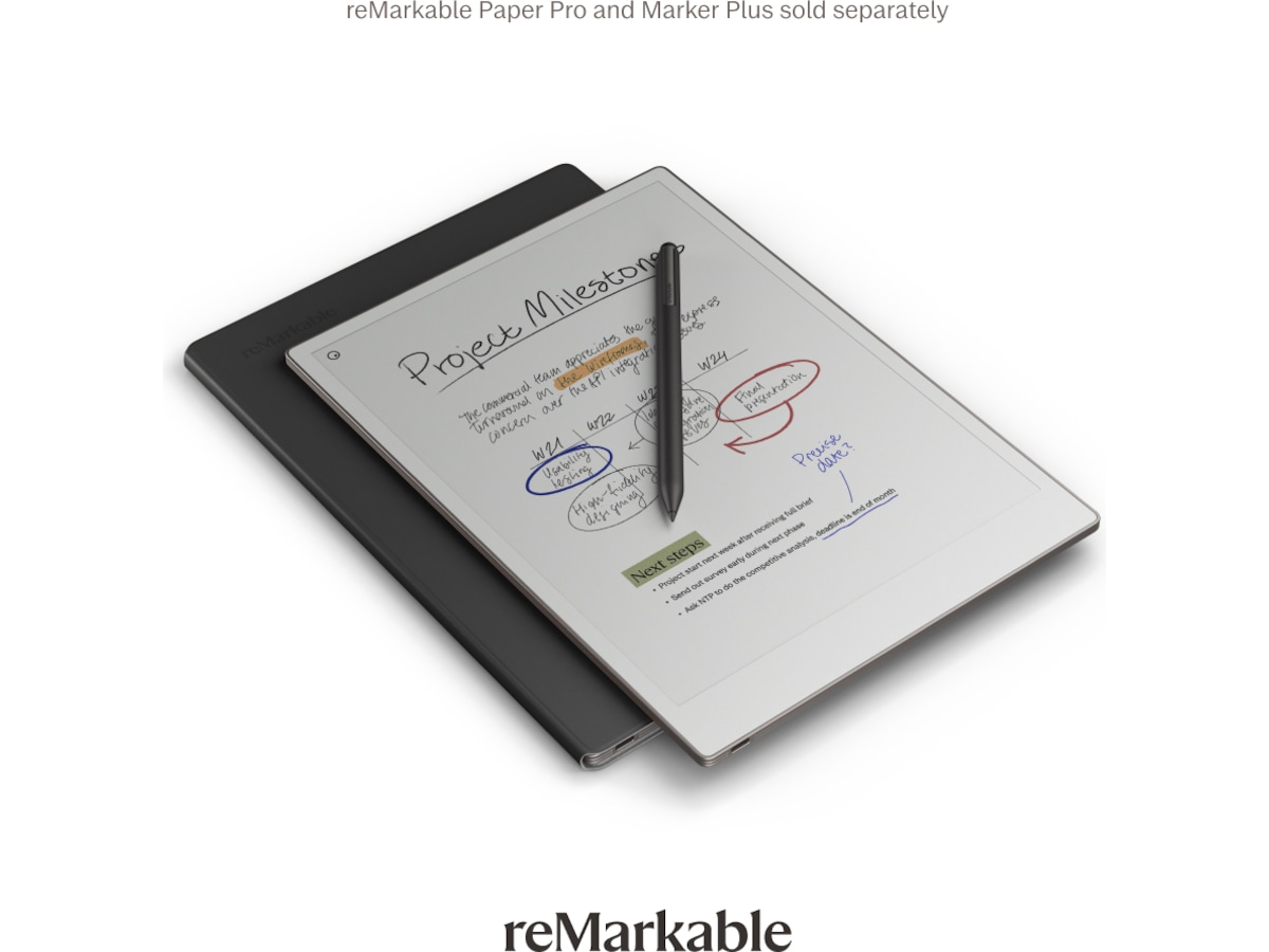 reMarkable Paper Pro Book Folio (svart) Tillbehör till digitala anteckningsblock