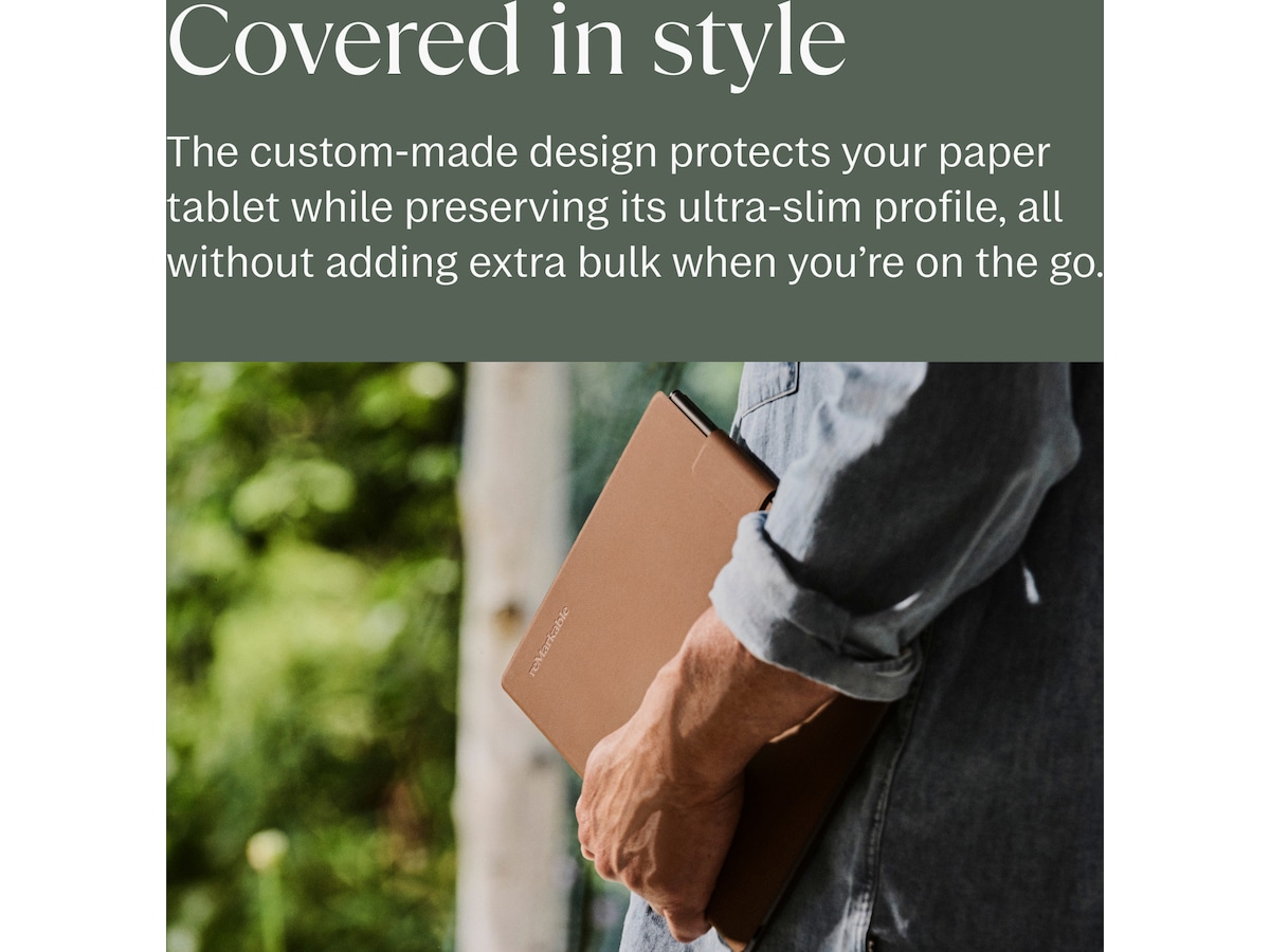 reMarkable Paper Pro Book Folio (svart) Tillbehör till digitala anteckningsblock