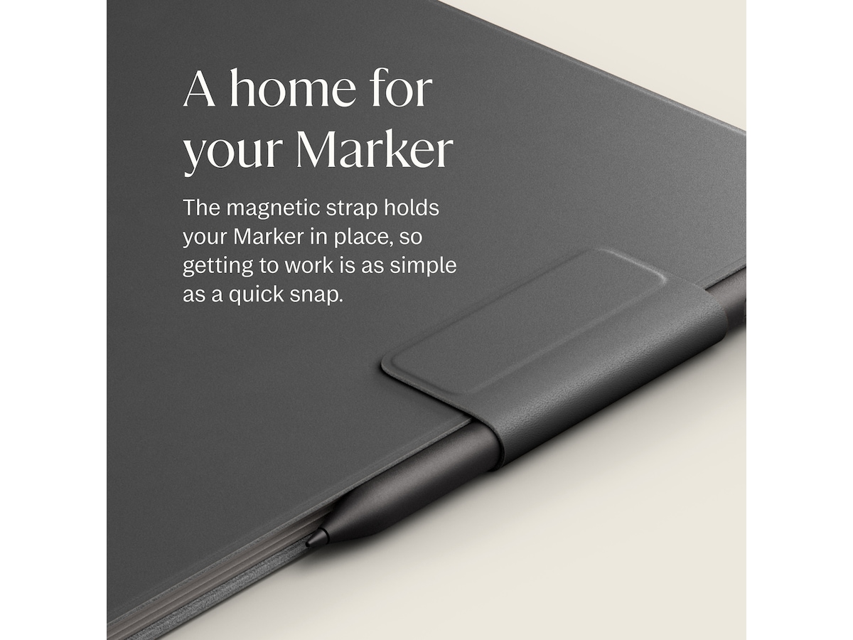 reMarkable Paper Pro Book Folio (svart) Tillbehör till digitala anteckningsblock