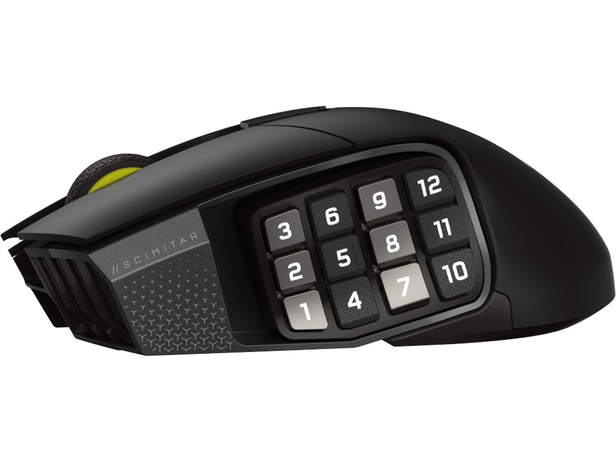 Corsair Scimitar Elite trådlös  gamingmus (gun metal) Gamingmus