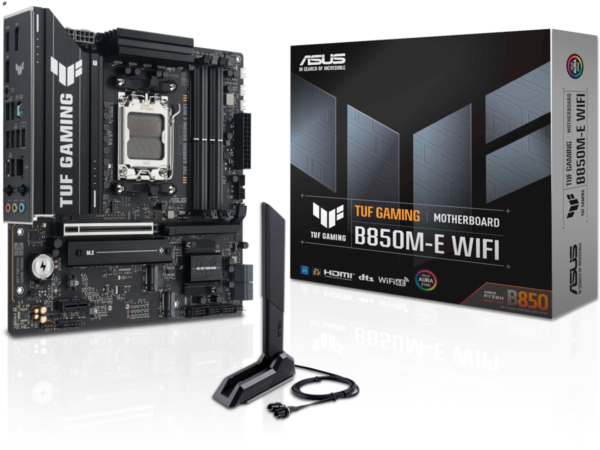 Asus TUF Gaming B850M-E WIFI Moderkort AMD Socket