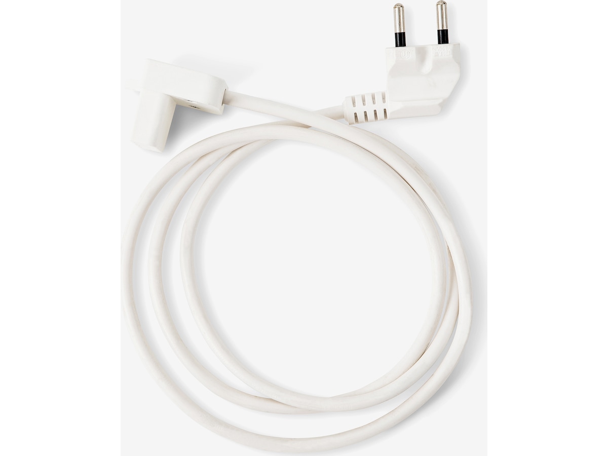 Adax 1,9m kabel för Neo och Clea WiFi (vit) Tillbehör till värme