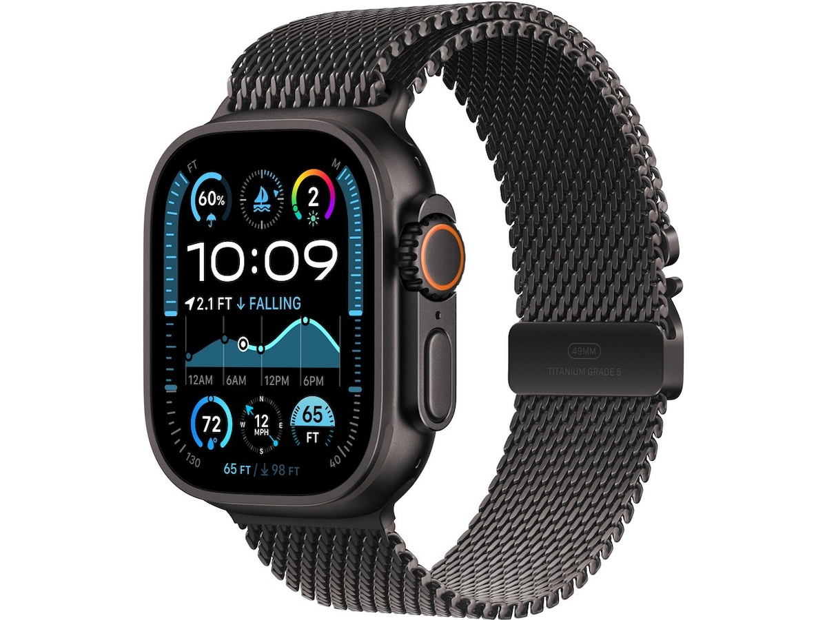 Apple Watch Ultra 2 49mm GPS + LTE Titan (svart) -B-Grade Demo watches