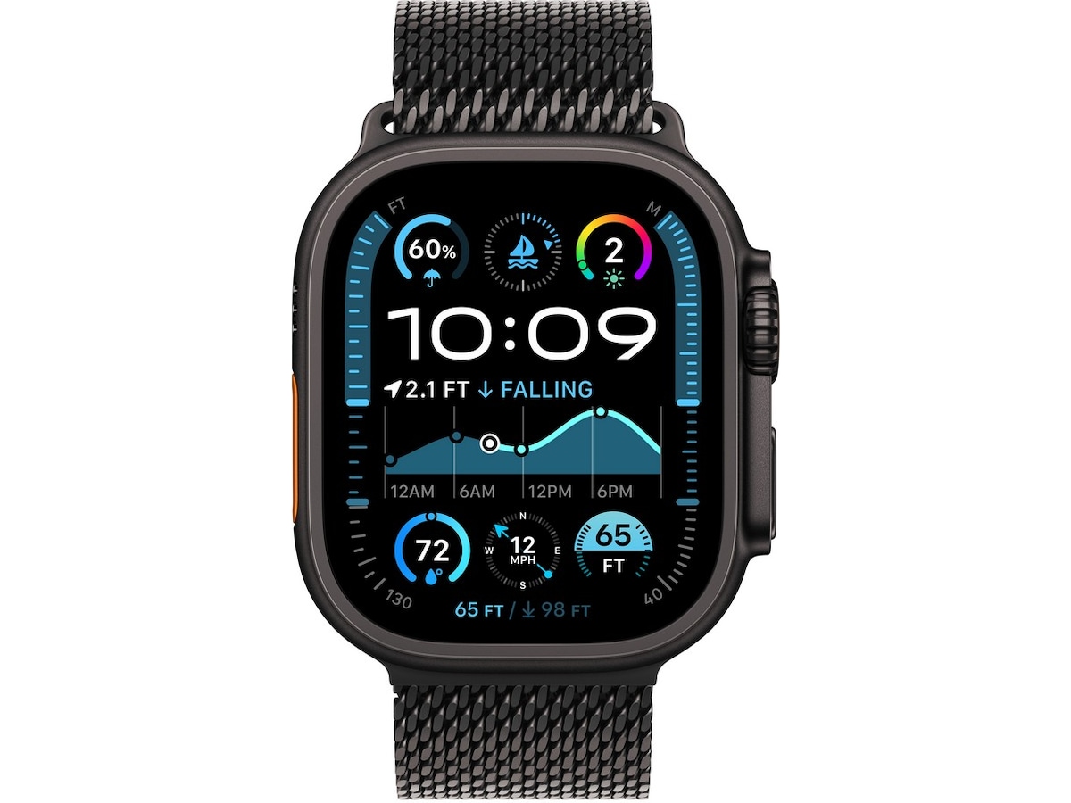 Apple Watch Ultra 2 49mm GPS + LTE Titan (svart) -B-Grade Demo watches