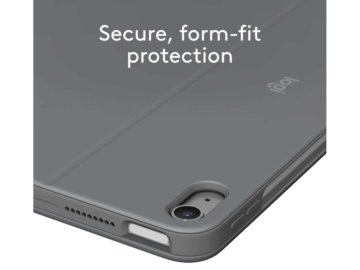 Logitech iPad Air 11" Combo Touch Tangentbordfodral (oxford gre -B-Grade Demo övrigt i datorer