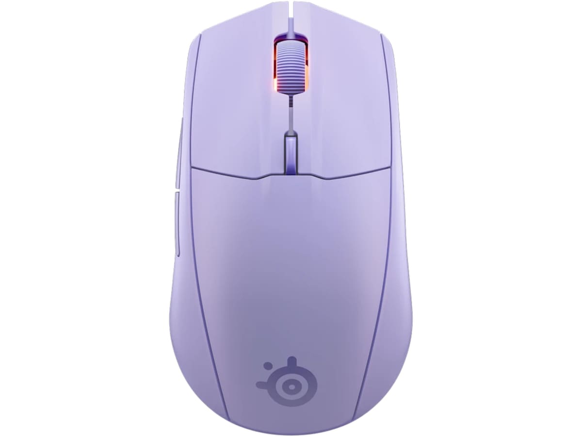 SteelSeries Rival 3 Gen 2 trådlös gamingmus (lavender)