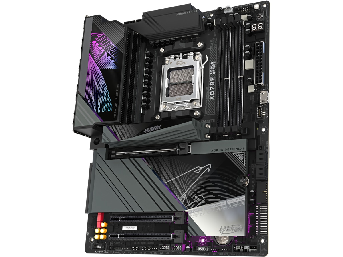 Gigabyte X870E AORUS MASTER Moderkort AMD Socket