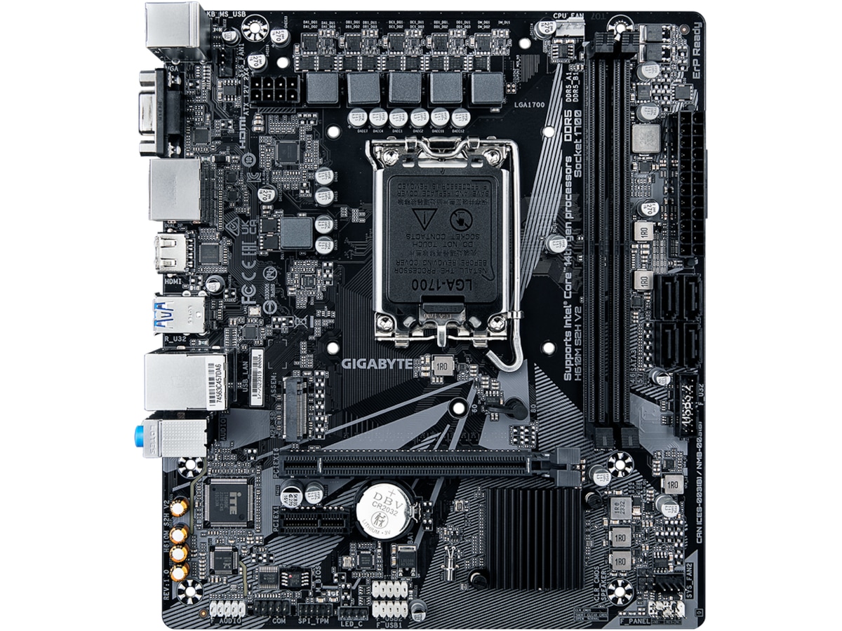 Gigabyte H610M S2H V2 Moderkort Intel Socket