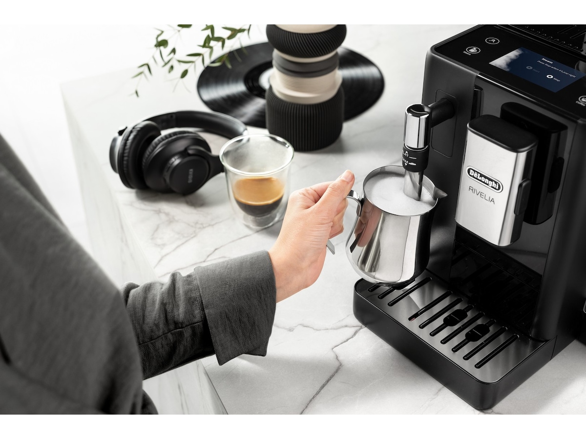 DeLonghi Rivelia EXAM440.35.B automatisk kaffemaskin Espressomaskiner
