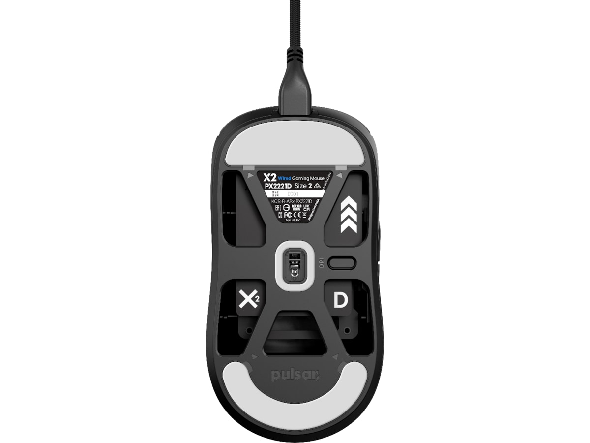 Pulsar X2 Gamingmus (svart) Gamingmus