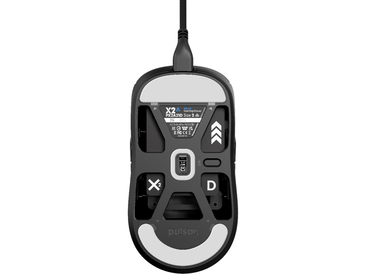Pulsar X2A Gamingmus (svart) Gamingmus