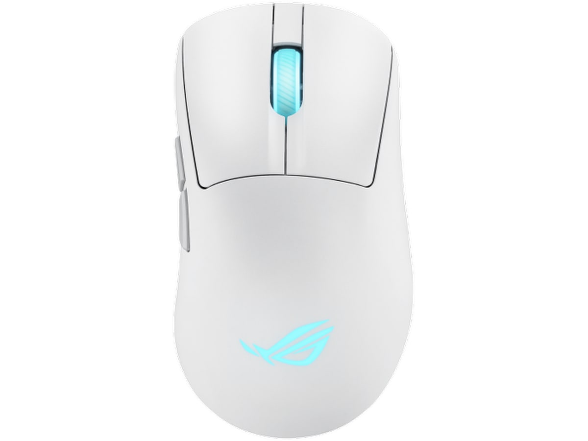 Asus ROG Keris II Origin Trådlös Gamingmus (vit) Gamingmus