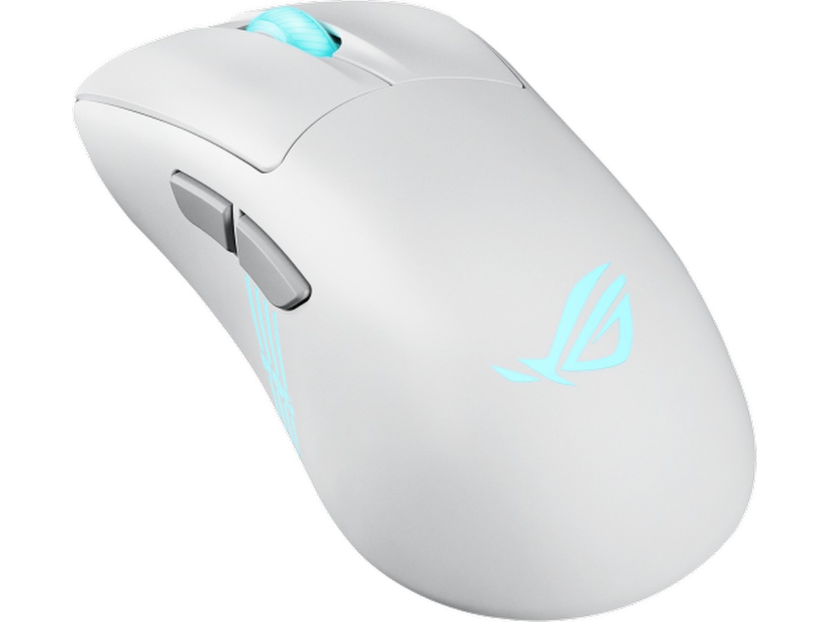 Asus ROG Keris II Origin Trådlös Gamingmus (vit) Gamingmus