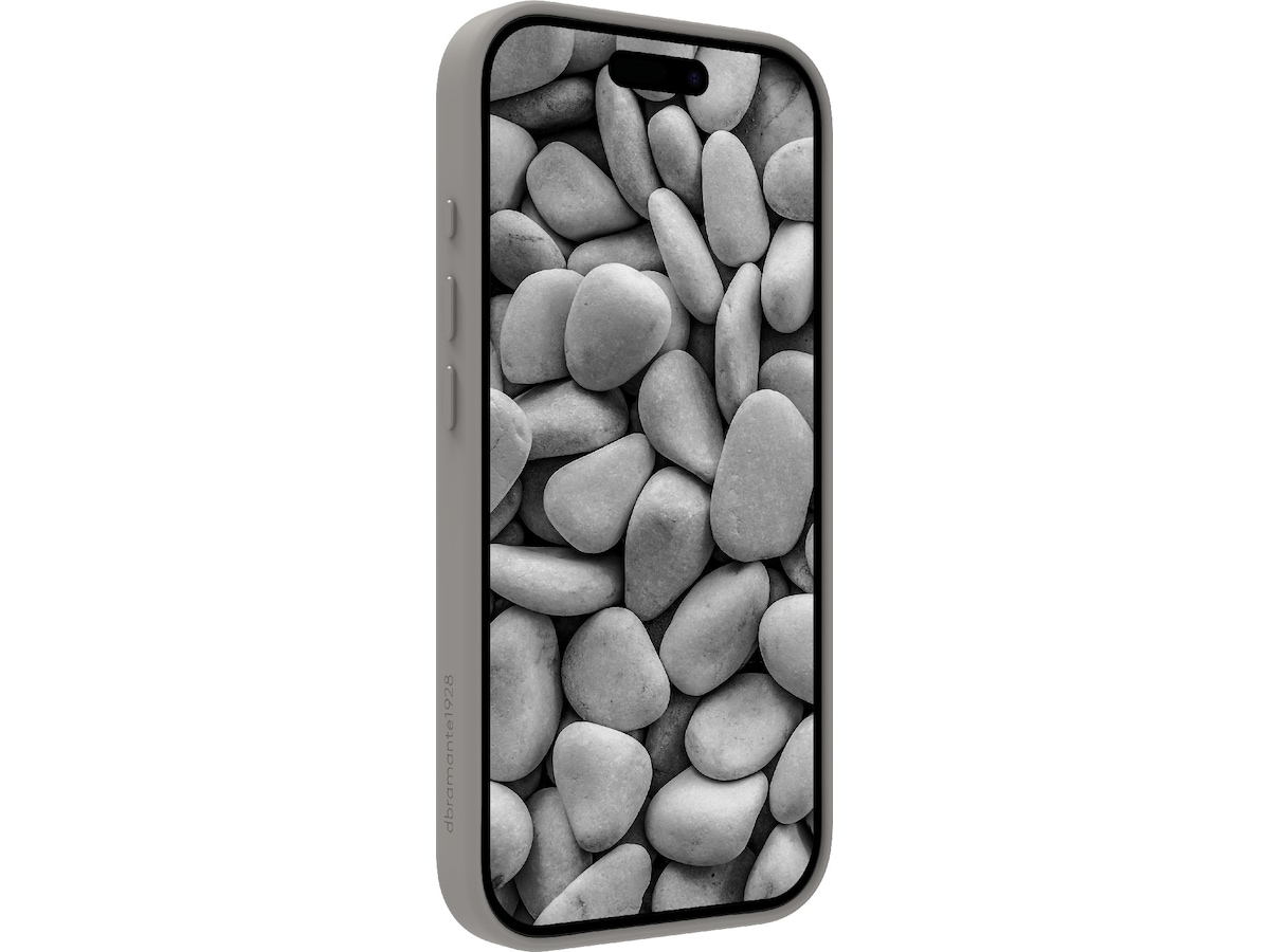 dbramante1928 iPhone 17 Roskilde läderskal (river stone) Mobilskal