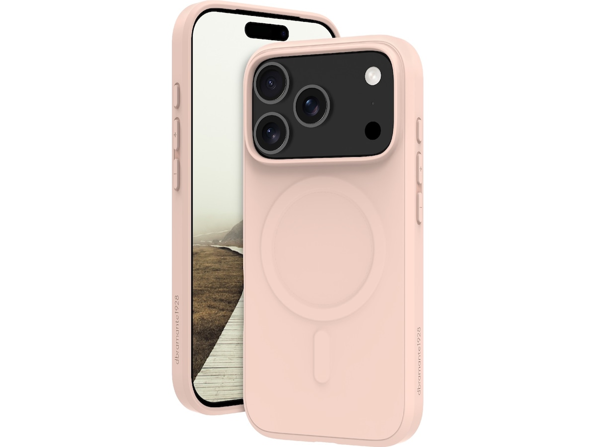 dbramante1928 iPhone 17 Pro Greenland Pro skal (pink sand) Mobilskal