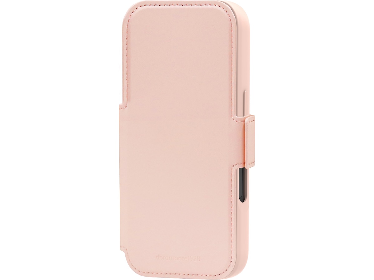 dbramante1928 iPhone 17 Pro Lynge 2-i-1 Plånboksfodral (pink sand) Mobilskal