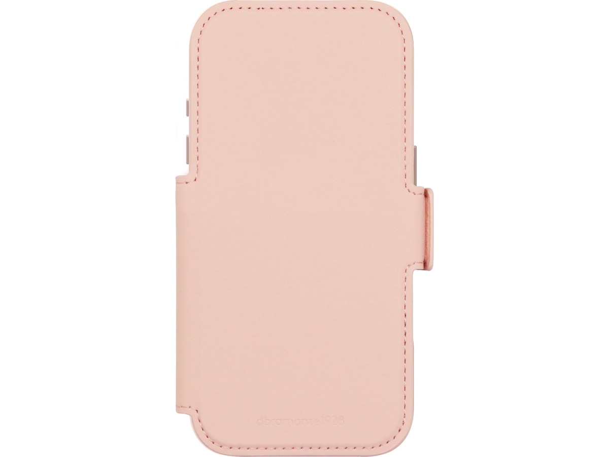 dbramante1928 iPhone 17 Pro Lynge 2-i-1 Plånboksfodral (pink sand) Mobilskal