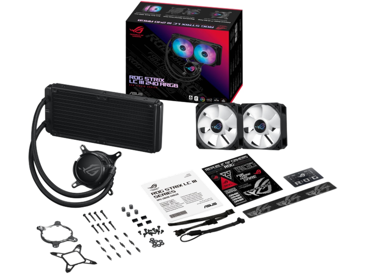 Asus ROG Strix LC III 240 ARGB Kylare (svart) -B-Grade Demo övrigt