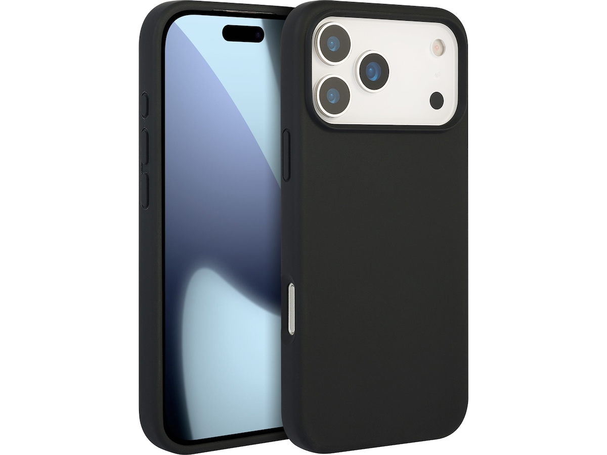 iiglo iPhone 17 Pro Max Magnetic Silikonskal (svart) Mobilskal
