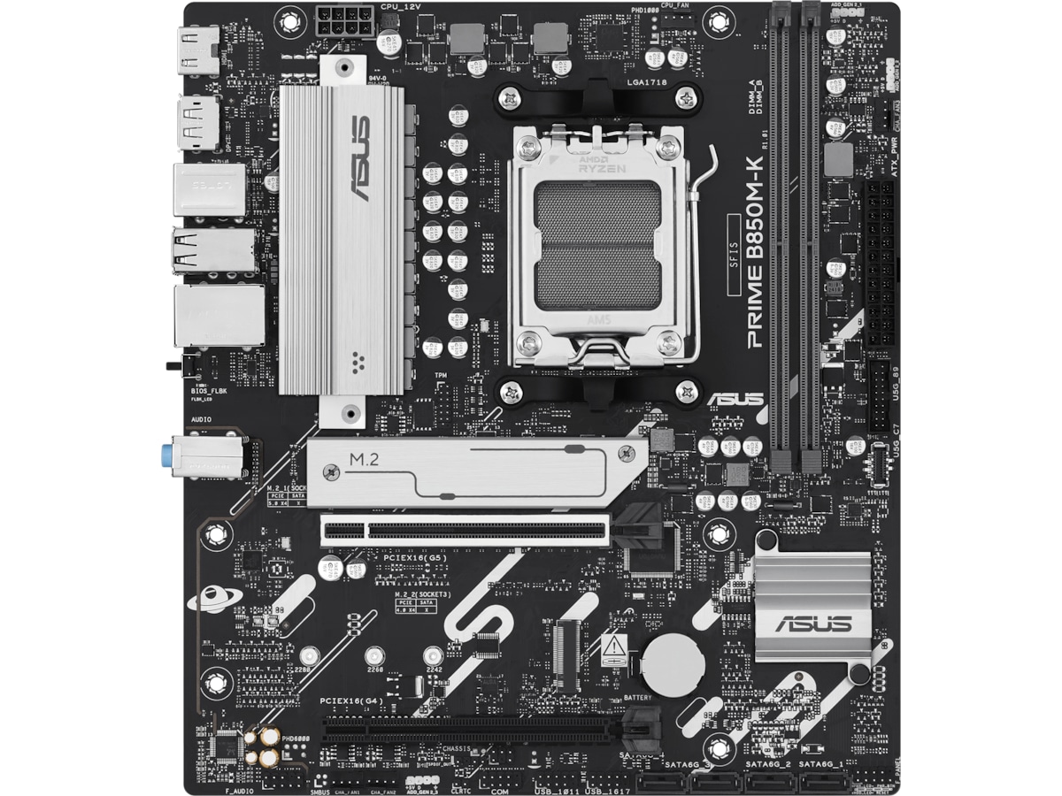 ASUS B850M-K PRIME D5 Moderkort AMD Socket