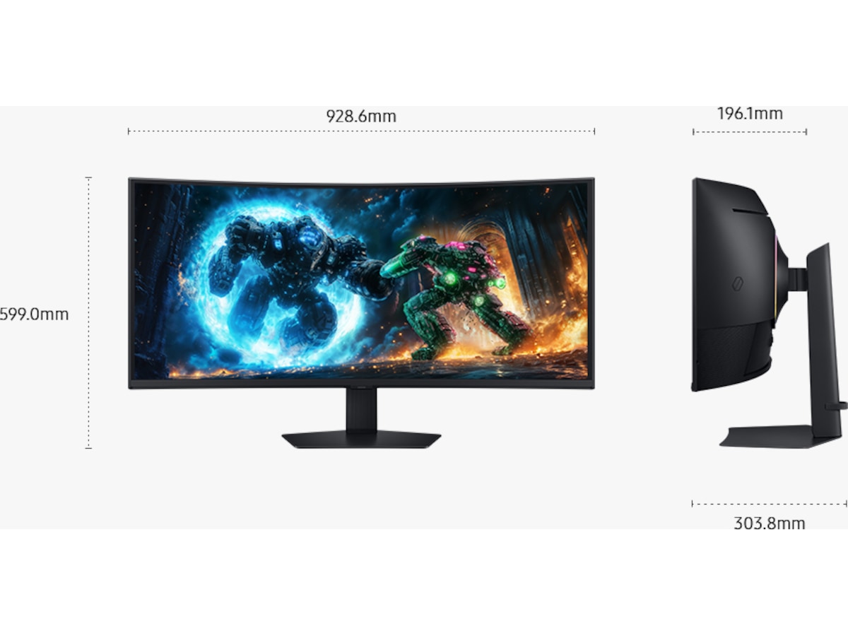 Samsung 40" curved gamingskärm Odyssey G7 S40FG75 Gamingskärmar