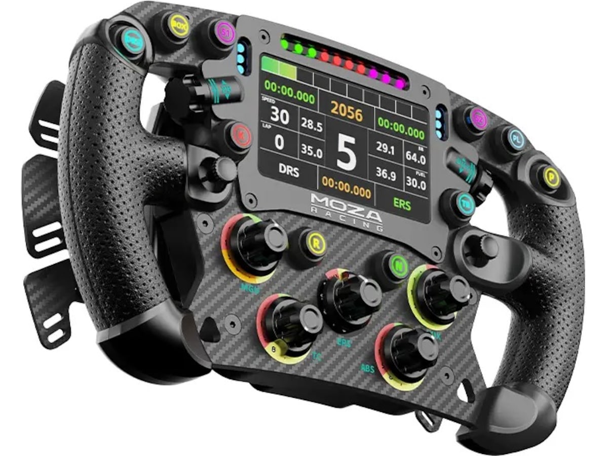 MOZA FSR2 Formula Wheel Ratt och pedaler