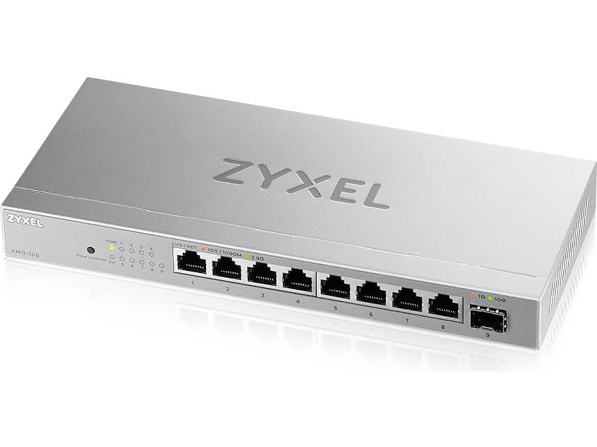 Zyxel switch XMG-108 Switchar