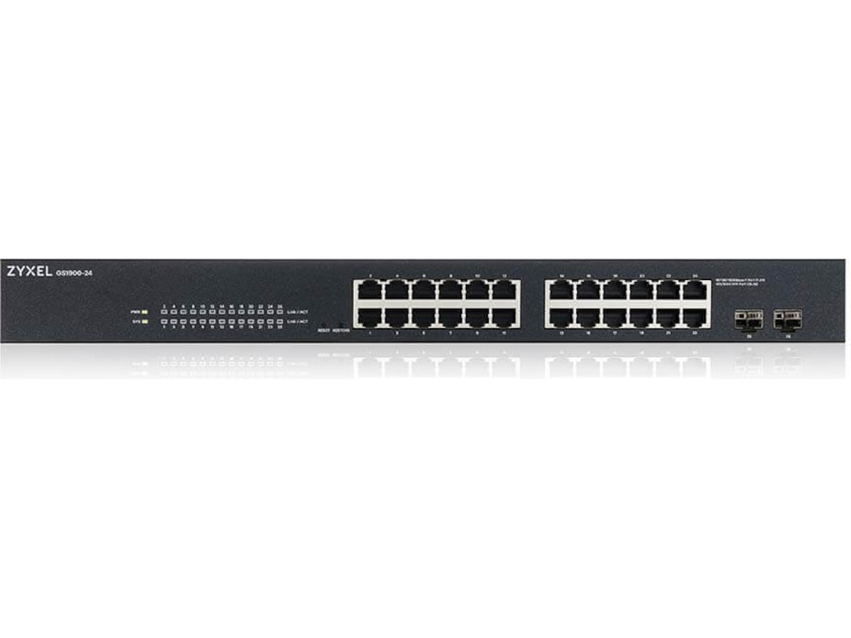 Zyxel Switch GS1900-24 Switchar