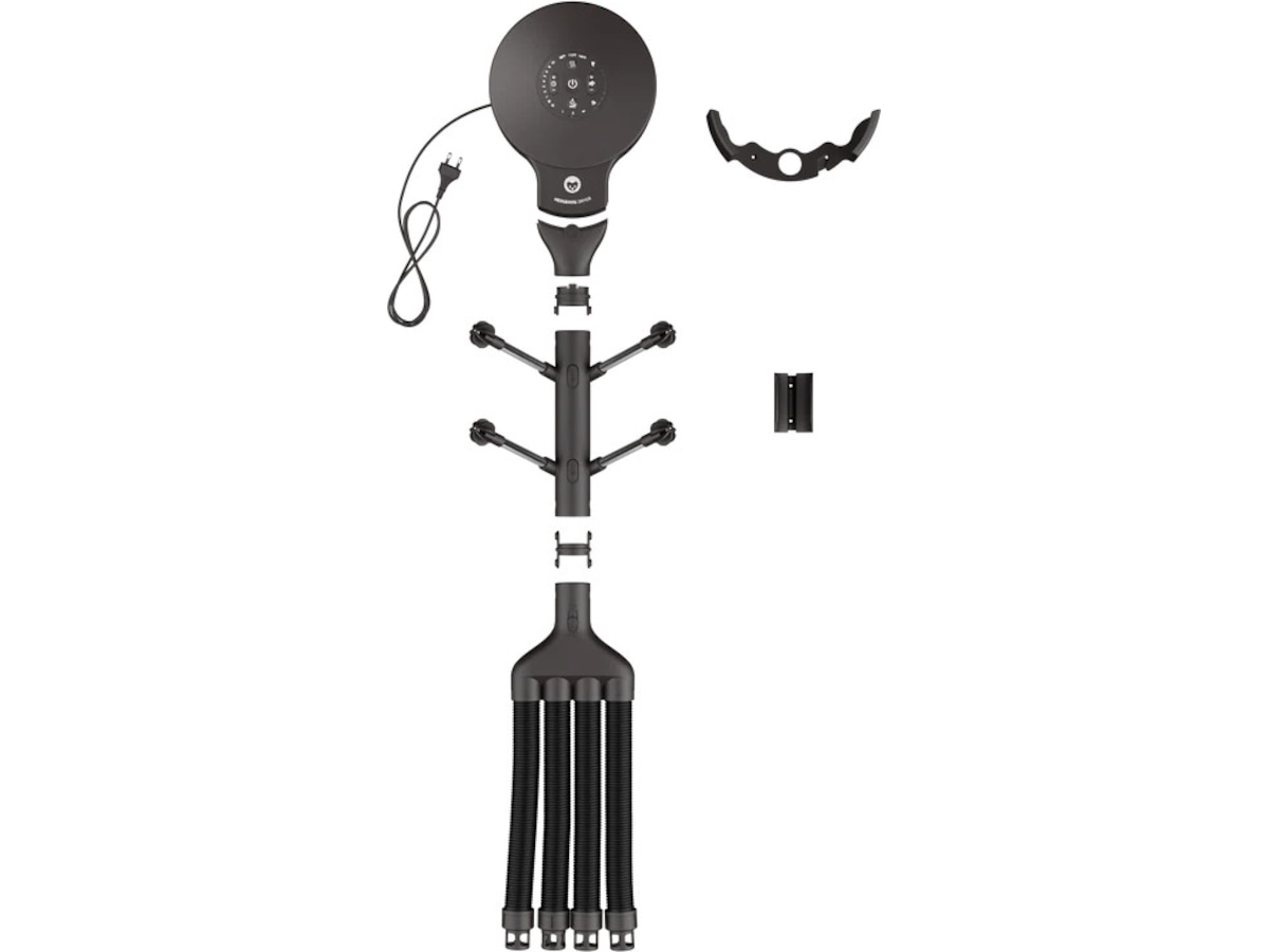 Hedgehog Squid 4 slangadapter (svart) Skotorkare