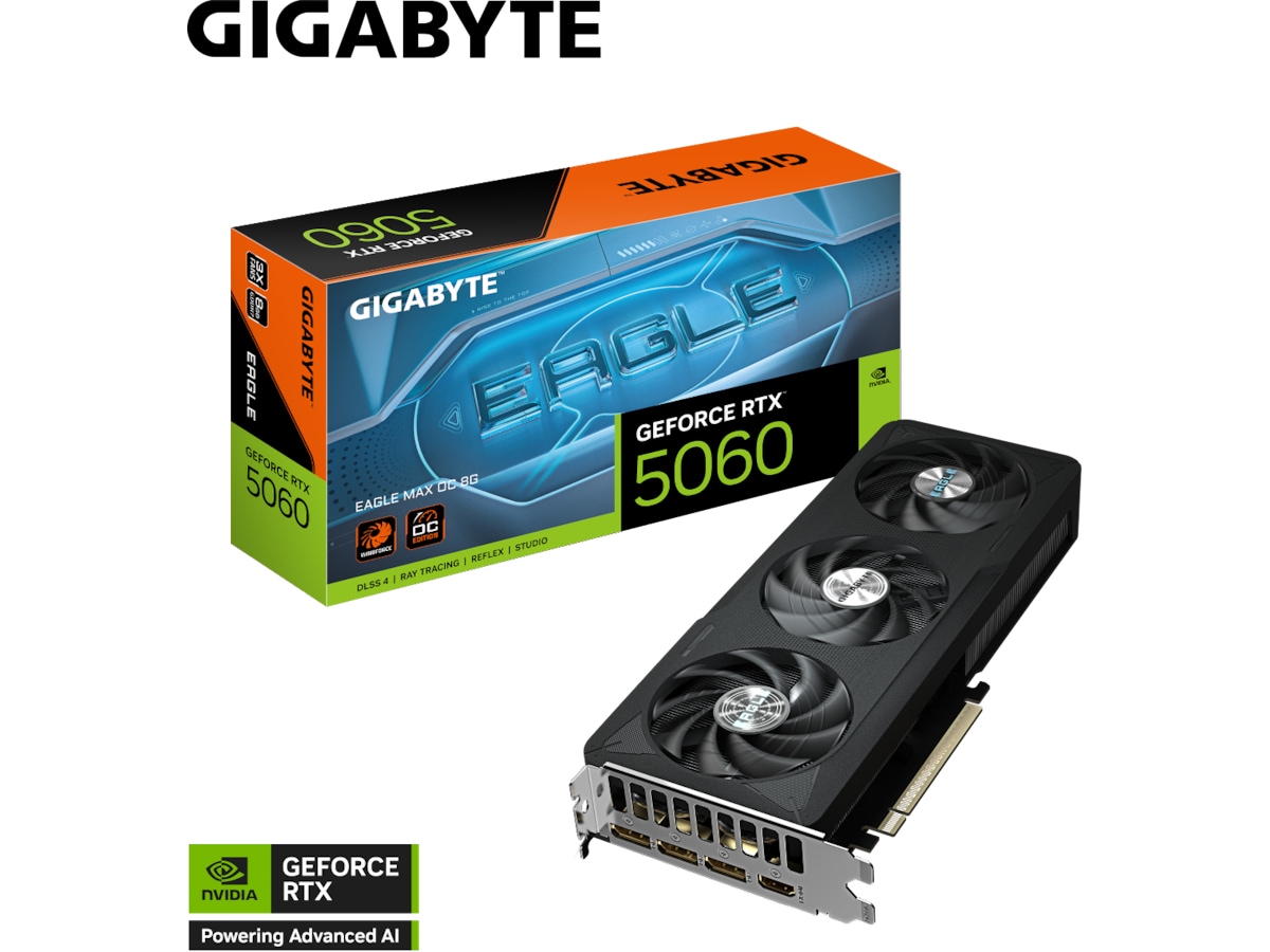 Gigabyte GeForce RTX 5060 Eagle Max OC Grafikkort