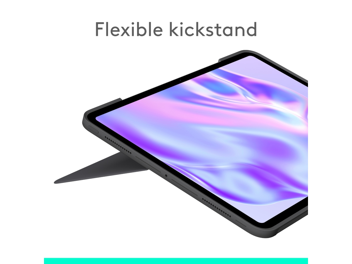 Logitech iPad Pro 13" Combo Touch Tangentbordfodral (grafitt) -B-Grade Demo övrigt i datorer
