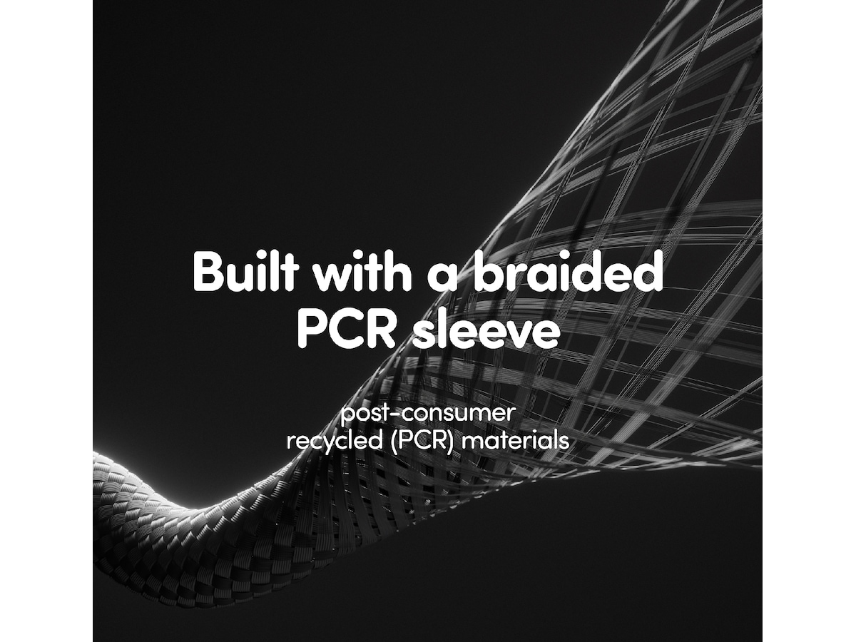 PanzerGlass Racing 240W USB-C kabel, 1,2m (svart) USB-kablar