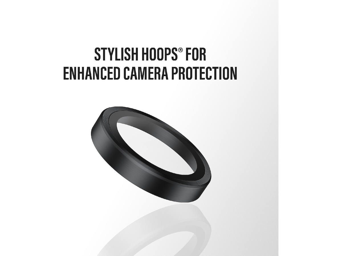 PanzerGlass iPhone 17 Pro / 17 Pro Max / 16 Pro / 16 Pro Max Hoops Linsskydd (svart) Skärmskydd mobiltelefon