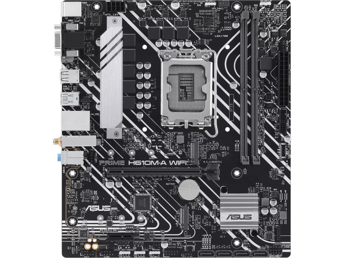 ASUS PRIME H610M-A WIFI Moderkort Intel Socket